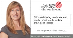 Katia Potapov, Walnut Street Finance