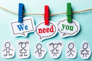 Recruitment, Volunteers needed