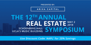 Arixa Capital, Real Estate Symposium