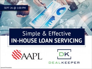 Webinar: Simple & Effective In-House Loan Servicing