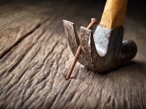 Very last nail